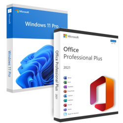 Windows 11 Pro + Office 2021 PROFESSIONAL PLUS - elektronická licence