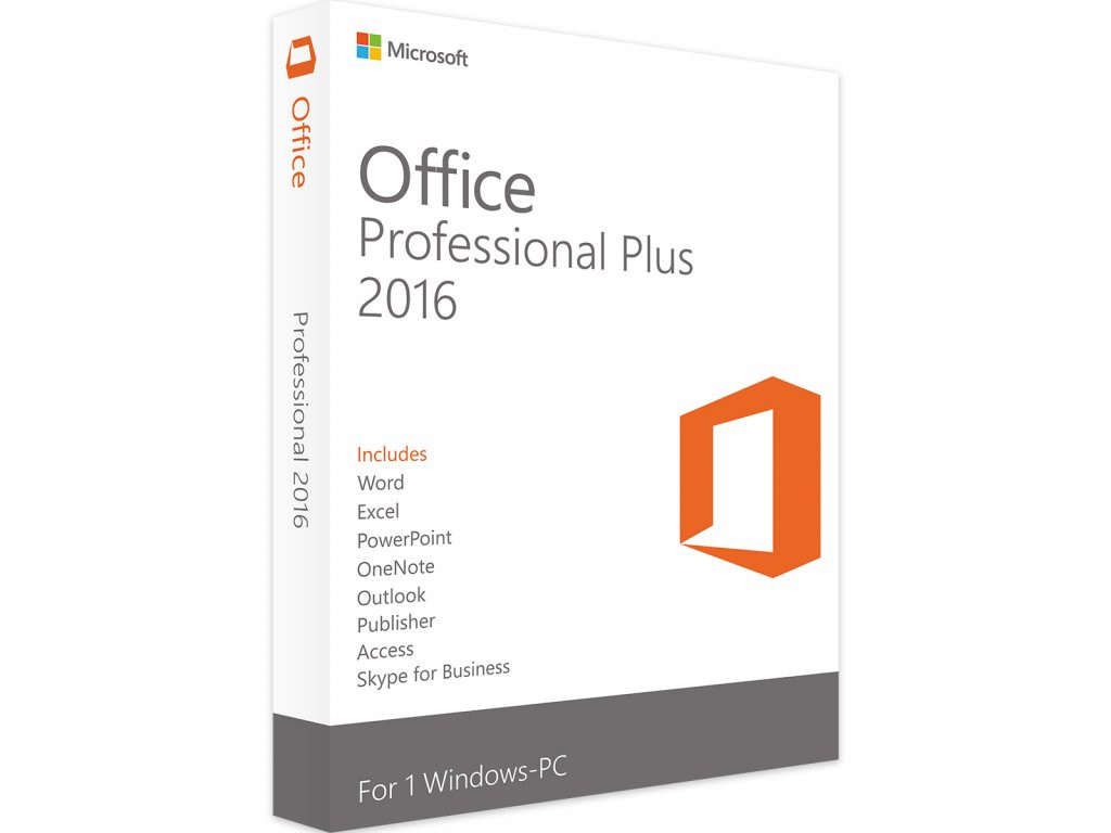 MS Office 2016 Professional - elektronická licencia ESD